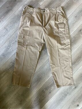 5.11 Tactical Taclite Pro Ripstop Cargo Pants Men's Size 40x30 Tan Khaki